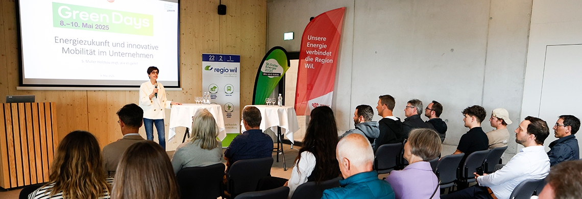 Veranstaltung der Green Days 2025 mit Publikum 